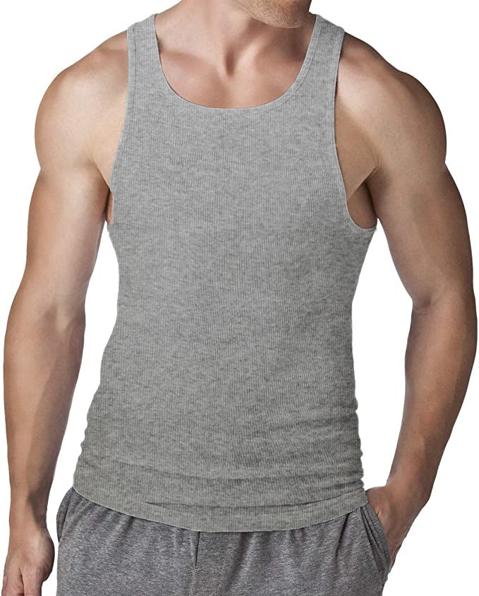 Different Touch Men's Big and Tall Tank Tops