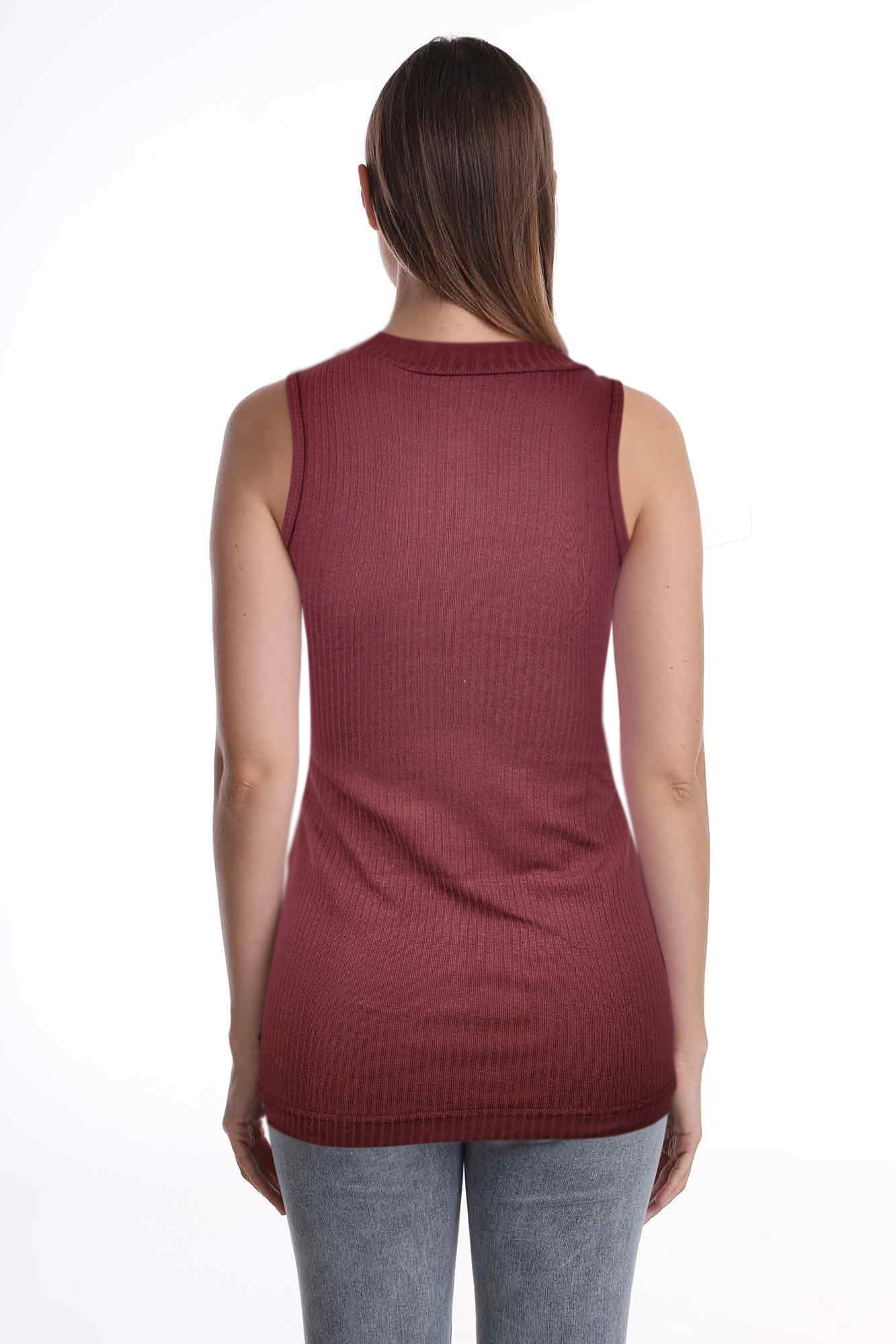 Women's Mock Neck Tank Tops