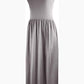 SUMONA Sleeveless Ankle Length Maxi Dress with Pocket for Women