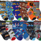 Boys Crew Socks | New Assorted Design (12 Pairs)