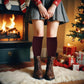 Knee High Boot Socks | Winter Cable Knit  Multi Color | Womens (6 pairs)