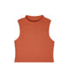 Mock Neck Crop Top | Cotton Blend Assorted Colors| Women