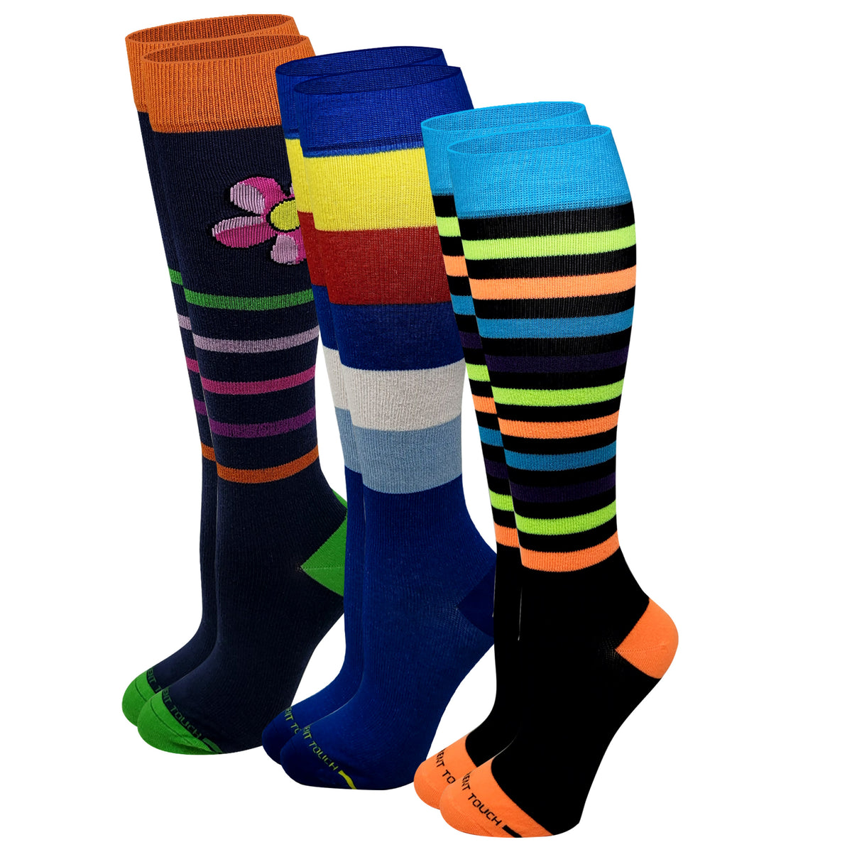 Compression Knee High Socks | Women's 3 pack| 8-15mmHg
