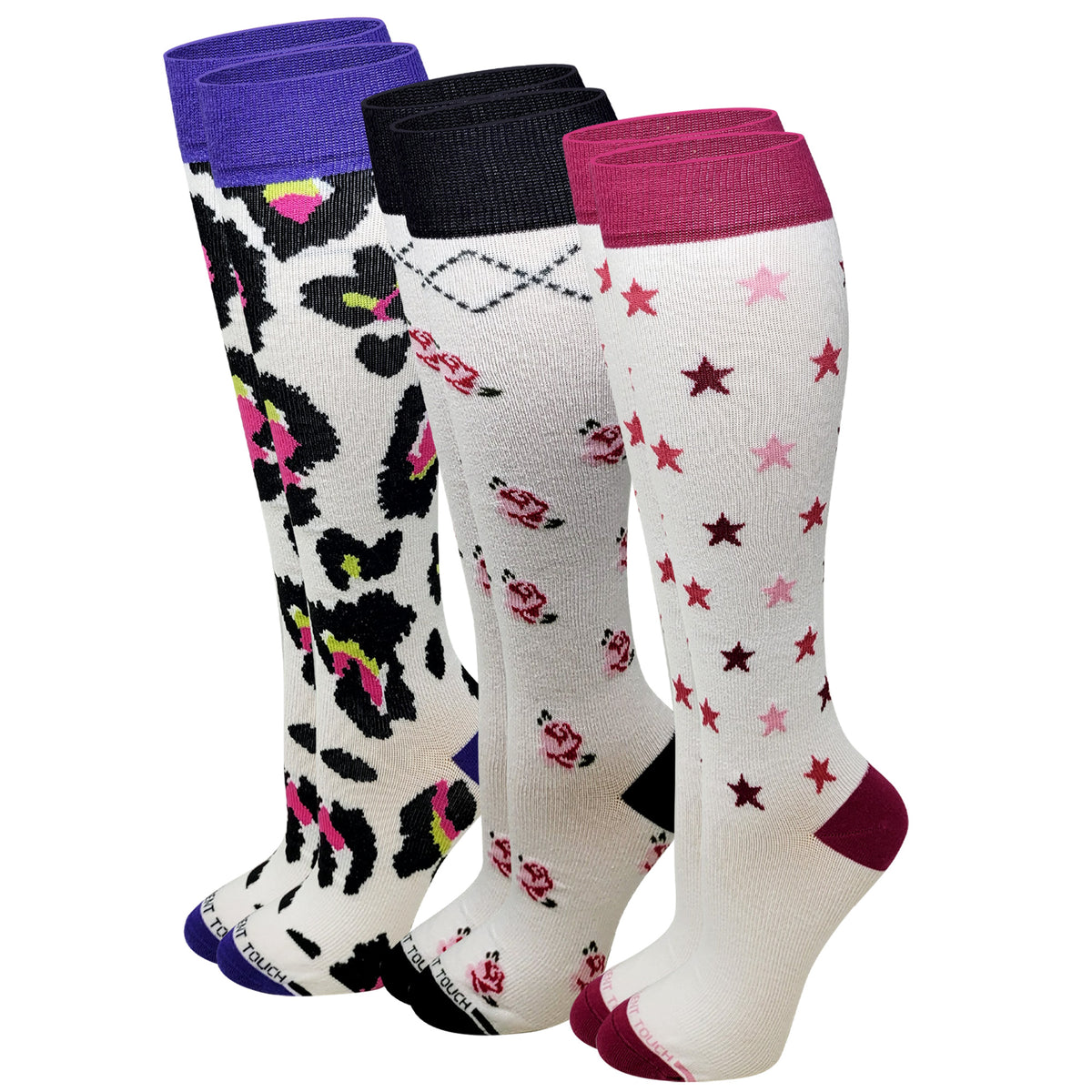 Compression Knee High Socks | Women's 3 pack| 8-15mmHg