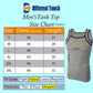 Square Cut G-unit Tank Top | Muscle Rib Accent Trim  Men's (2 Pack)