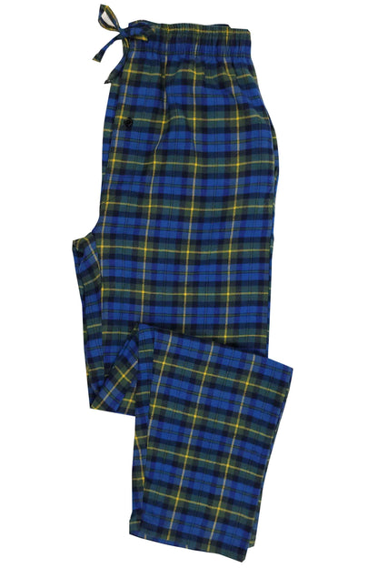 Cotton Lounge Pajama Pants for Men | Plaid S-6XL | Different Touch