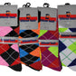 Dress Socks | Argyle Design | Men's 12 Pairs