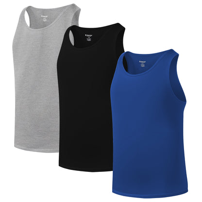 Undershirts Rayon Tank Tops | Bamboo Big & Tall | Men's (3 Pack)