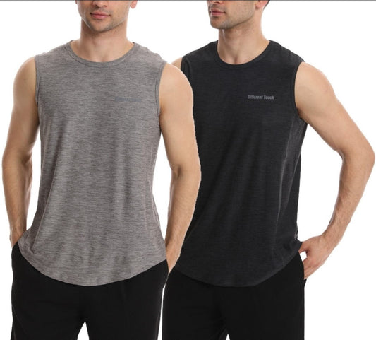 Crew Neck Tank Top for Men