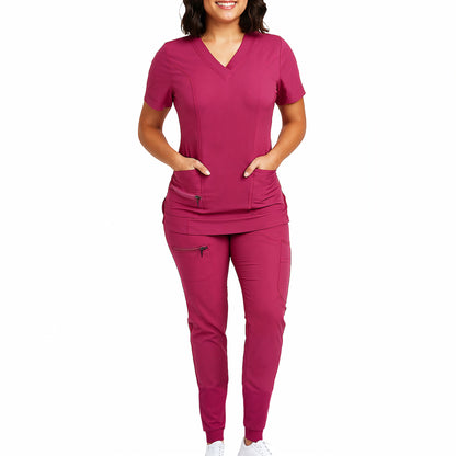 Women's Medical Uniform Scrubs set Workwear