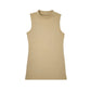 Mock Neck Tank Top | Cotton Blend Assorted Colors | Women