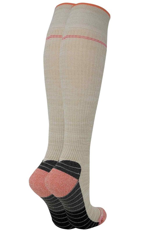 Compression Knee-High Socks | Outdoor Half-Cushion | 8-15 mmHg Dr Motion ( 1 Pair )