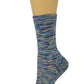 Compression Crew Socks | Spacedye Half-Cushion | Dr Motion Women ( 1 Pair )