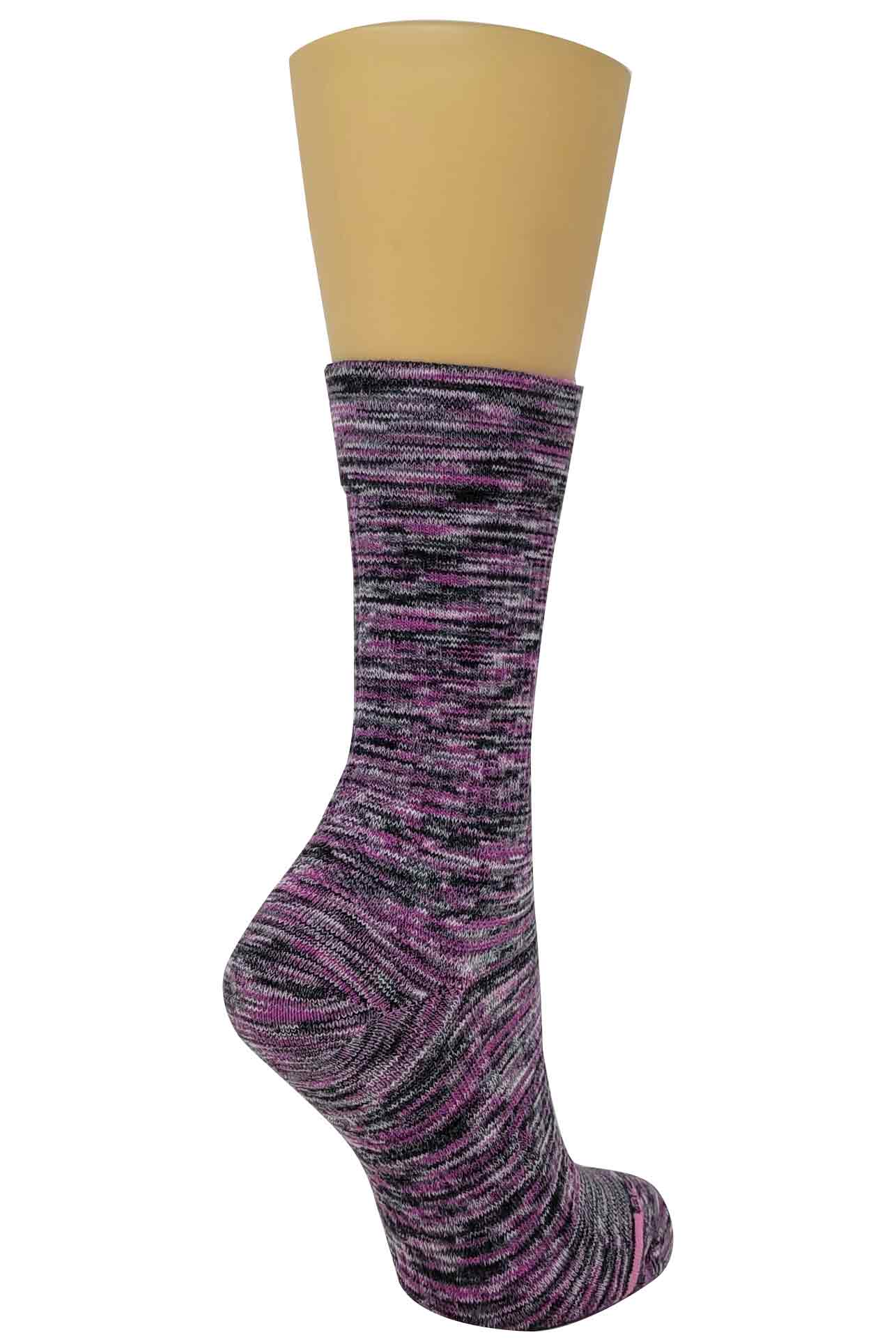 Compression Crew Socks | Spacedye Half-Cushion | Dr Motion Women ( 1 Pair )