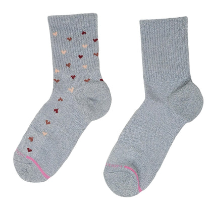 Dr. Motion Women's Mid-Crew Compression Socks 2 Pack