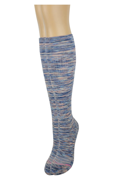 Compression Knee-High Socks for Women | Outdoor Half-Cushion | 8–15 mmHg | Dr. Motion (1 Pair)