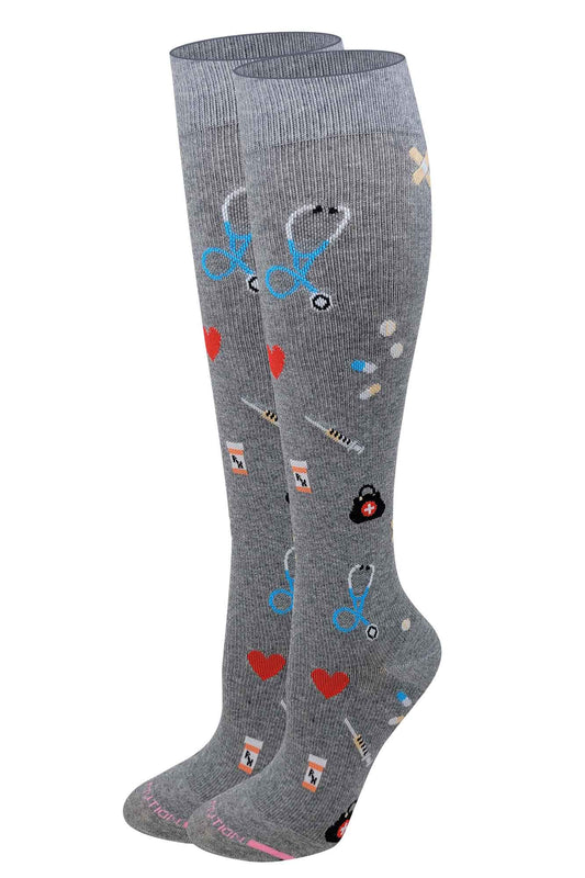 Dr. Motion Knee High Socks