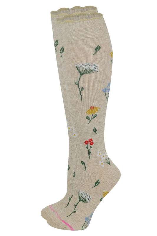 Knee High Moderate Compression Socks | Dr. Motion | Women (1 Pair)