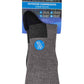 Compression Crew Socks | Color Block Half-Cushion | Dr Motion Men ( 1 Pair )