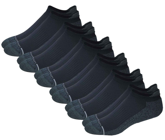 Compression Ankle Socks | Basic Colors Everyday | Men's (6 Pack)