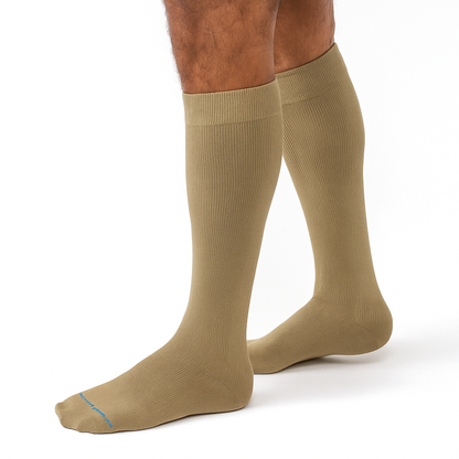 Compression Knee High Socks | Solid Colors | Men's (1 Pair)