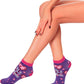 Low Cut Anklet Socks | Hearts Design | Women 12 Pairs