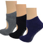 Yoga Cushion Socks with Grips | Non-Slip Pilates Ballet | Women's (3 Pairs)