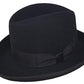 Different Touch Men's 100% Wool Felt Homburg Style Godfather Hats