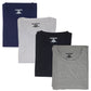 Short Sleeve Cotton T-Shirts | BIG and TALL | Men's Crew Neck (4 Pack)