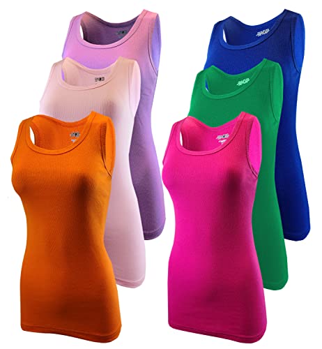 Women's  Ribbed Tank Tops