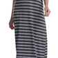 SUMONA Women Long Stripe Tank Tops Ankle Length Maxi Dress