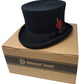 Black Felt Top Hat