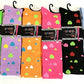 Thigh High Over the Knee Socks | Neon Hearts Dot | Women (6 Pairs)