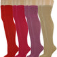 Over the Knee Socks | Knit Assorted Color (4 Pairs)