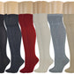 Over the Knee Tigh-High Socks | Knit Assorted Colors | Women (6 Pairs)