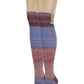 Over the Knee Socks | Assorted Color with Buttons and Lace (4 Pairs)