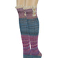 Over the Knee Socks | Assorted Color with Buttons and Lace (4 Pairs)