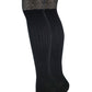 Over the Knee Socks | Assorted Color with Lurex Thread (4 Pairs)