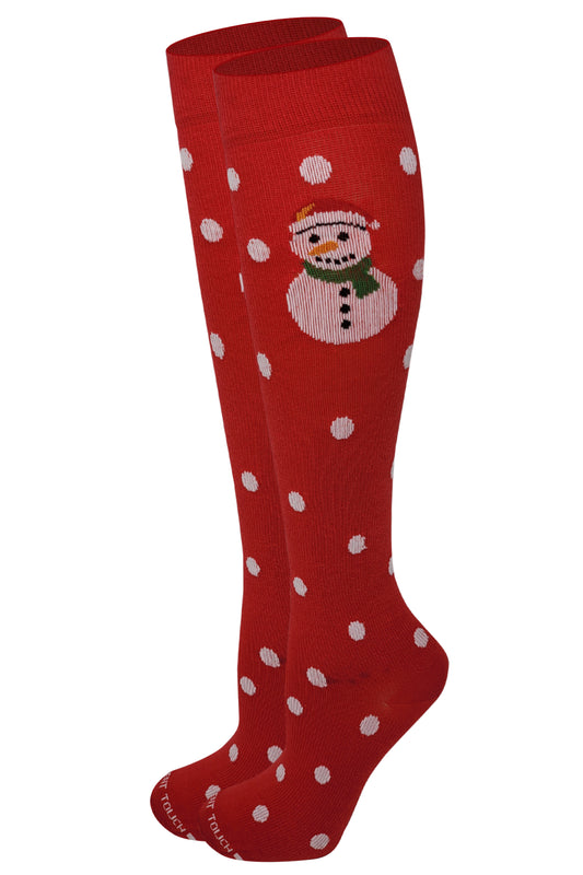 Compression Knee High Socks | Christmas Design | Women (1 Pair)