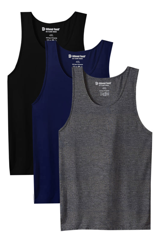 Men's Bamboo Rayon Undershirt Tank Top A-shirts