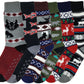 Heated Non-Skid Socks | Cushioned Heavyweight | Men's (6 Pairs)