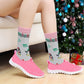 Crew Socks | Christmas novelty Design | Women (6 Pairs)