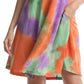 Women's Sleeveless Loose Watercolor Dresses T Shirt Tank Casual Short Dress with Pockets