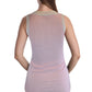 SUMONA Women Round Neck Wide Strap Casual Basic Ribbed Tank Top