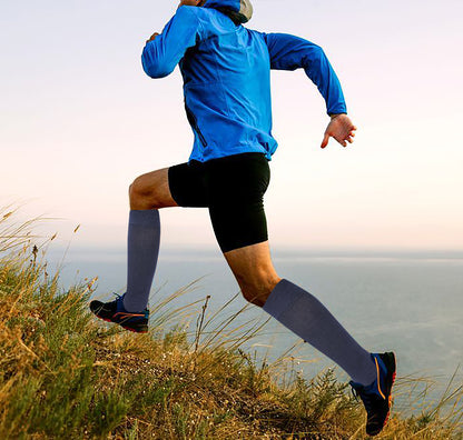 Compression Knee High Socks | Solid Colors | Men's (1 Pair)