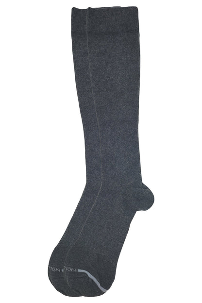 Compression Knee High Socks | Assorted Solid Colors | Men's (6 Pairs)