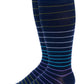 Compression Knee High Socks | Jacquard Stripe| Men's (1 Pair)