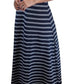 SUMONA Women Long Stripe Tank Tops Ankle Length Maxi Dress