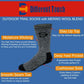 Outdoor Boot Socks | Merino Wool Blend | Men's (6 Pairs)